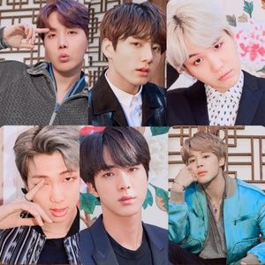 14 BTS Billboard Photocards